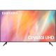 سامسونج - تلفزيون UE65AU7100UXMI 65 بوصة UHD أسود، بروسيسور كريستال 4K، HDR10+
